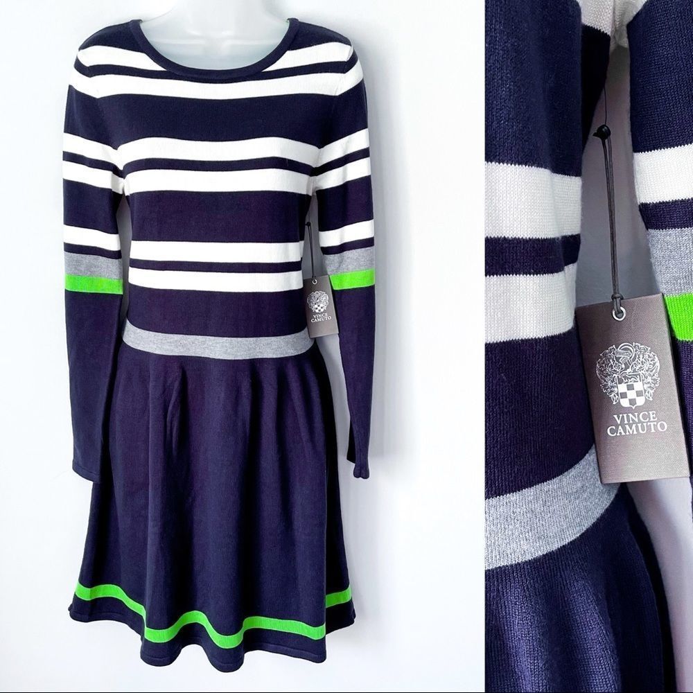 ✨BRAND NEW✨ Vince Camuto Super Soft Striped Dress